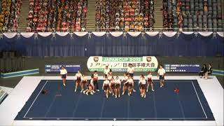 【チア】2012年（H24年）JAPAN CUP：日本体育大学 VORTEX  (Cheerleading Competition  in JAPAN)