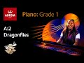 Dragonflies / ABRSM Piano Grade 1 2023 & 2024, A:2 / Synthesia Piano tutorial