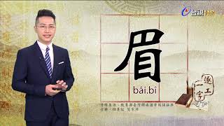 2020.7.2.台視台語新聞逐工一字「眉」（bâi.bî）