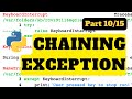 Exception chaining | Python Tutorial