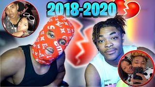 REACTING TO OUR EX's OLD EDITS (BROOKYLN \u0026 OCEAN)