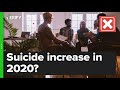 Data show suicide rates decreased in the US by 3% from 2019 to 2020