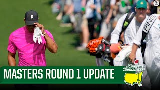 2022 Masters Round 1 UPDATE: Tiger Woods & Bryson DeChambeau | CBS Sports HQ