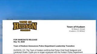 Hudson Police chief resigns