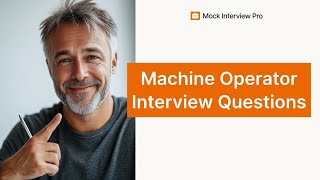 Machine Operator Interview Questions | Best Answers and Tips