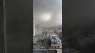 Mesmerizing Timelapse of Sands Carried by the Wind during a Storm