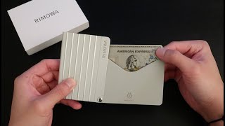 Rimowa Aluminum Cardholder Unboxing \u0026 Review