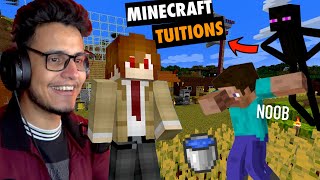 I Became a Teacher in Minecraft | Ultimate Minecraft Tricks/Hacks @KKLPlays