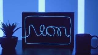 DIY Neon Light Blue | Paladone