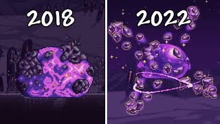 The Evolution of Astrageldon Slime Boss (Terraria Calamity Mod)