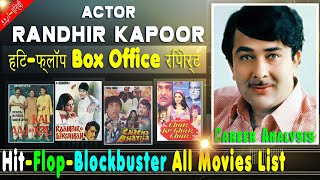 Randhir Kapoor Hit and Flop Blockbuster All Movies List with Budget Box Office Collection Analysis
