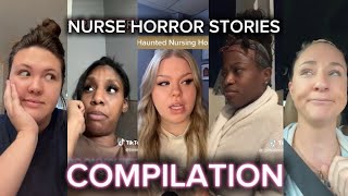 1 HOUR of Creepy Nurse Storytimes🏥🩺|| #scarytok #paranormalstories