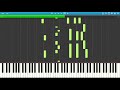 final fantasy Ⅱ　メインテーマ　ピアノ練習用　synthesia