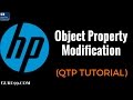 Object Property Modification   - HP UFT/ QTP TutoriaL #20