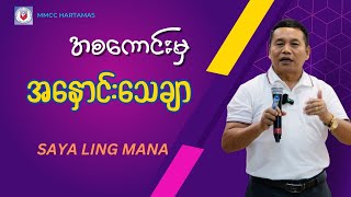 အစကောင်းမှ အနှောင်းသေချာ ( 3 ) -  Saya Ling Mana