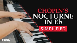 How to Play Chopin's Beautiful Nocturne in Eb: EASY Tutorial for Beginners