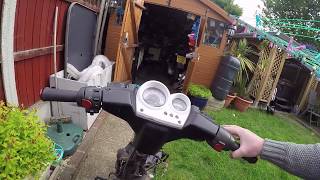 SPEEDFIGHT AEXOR RUNNER 50CC MOPED CHAT REVIEW MARK SAVAGE