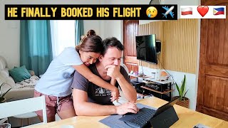 Oh No! He Finally Booked His Flight 😢