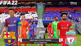 FIFA 22 | Barcelona vs Liverpool - UEL Europa League - Full Match & Gameplay