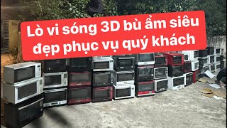 Lò vi sóng 3D bù ẩm nội địa Nhật. Hitachi. Panasonic. Shap siêu đẹp 0972919190 . 0914300368