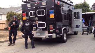 Police standoff on Stenner Street in SLO