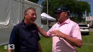 Maine father surprised with dream round at Drive Fore Kids Celebrity Golf Tournament