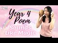 【ENGLISH YEAR 4】Poem: Sounds Like Magic by Celia Warren【学到】 | THERESA