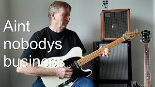 Great 8 bar bar blues with chords+ guitar solo