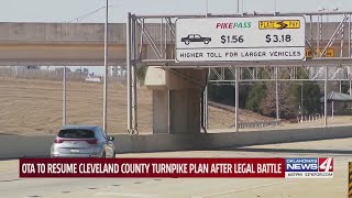 OTA to resume Cleveland County turnpike plan after legal battle