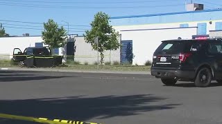 Two killed in connected shooting, collision in Sacramento