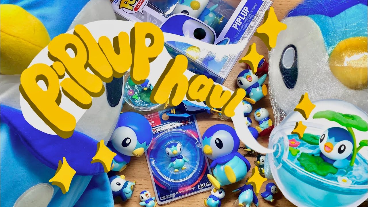 PIPLUP HAUL Cute Pokemon Toys, Plushes And More!! | Shopee Finds - YouTube