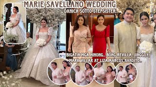 Marie Savellano Wedding 🤍 Ikinasal na ang stepdaughter ni Dina Bonnevie bigatin ang mga ninong