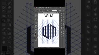 Modern WM Logo Design In Adobe Illustrator Tutorial 2023#adobeillustrator #adobeillustratortutorial
