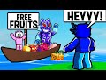 I met a KITSUNE KIDNAPPER.. so i went UNDERCOVER! (Blox Fruits)