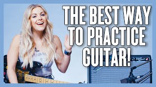 Practice Guitar the RIGHT WAY w/ Exercises (feat. @lindsayell)