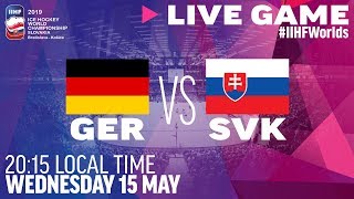 Germany vs. Slovakia | Full Game | 2019 IIHF Ice Hockey World Championship