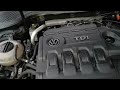 engine rattling noise vw golf gtd 2.0 mk7 2014 onward