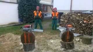 Stihl Contra 050 vs Stihl MS 261 W