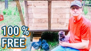 We Built a Silkie Coop for Free