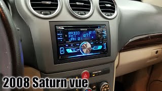 Saturn vue car stereo removal