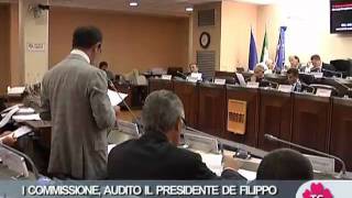 I COMMISSIONE, AUDITO IL PRESIDENTE DE FILIPPO