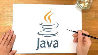 How to paint Java logo