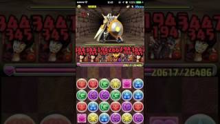 【パズドラ】火曜ダンジョン超地獄級周回 世界最速75秒 【グリコPT】