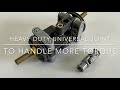 Heavy Duty Universal Joint to Handle More Torque .. LEGO Technic Tutorial