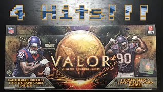 2014 Topps Valor Hobby Box. 4 Hits!