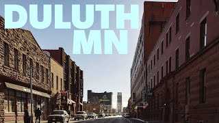 4k Driving Duluth Minnesota | Downtown, Canal Park, Aerial Lift Bridge