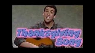 Adam Sandler - The Thanksgiving Song - Sofa King Karaoke