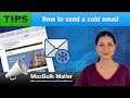 How to send a cold email with MaxBulk Mailer