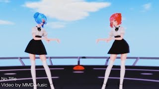 [MMD] No title - Hatsune Miku x Kasane Teto