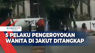 Video Amatir Rekam Sekelompok Orang Keroyok dan Lecehkan Wanita di Penjaringan